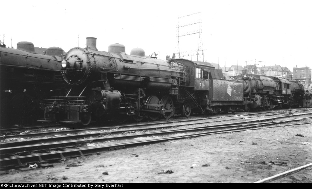 MILW 2-8-2 #714 - Milwaukee Road